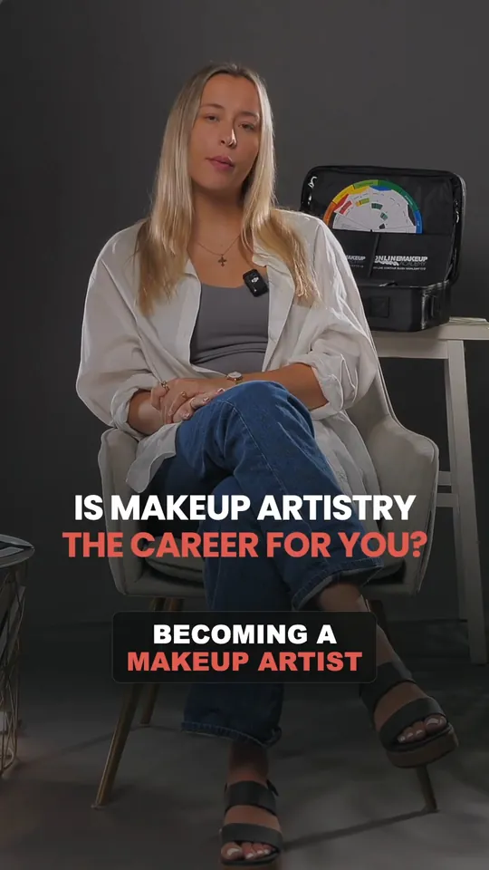 Poster frame from the vertical video Online Makeup Academy: Is Makeup Artistry the Career for You?